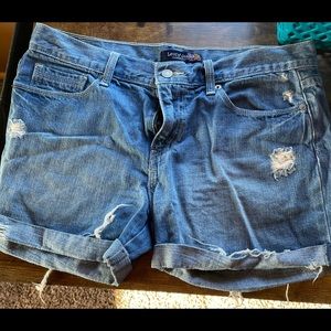 Levi Jean shorts juniors non smoking home size 11